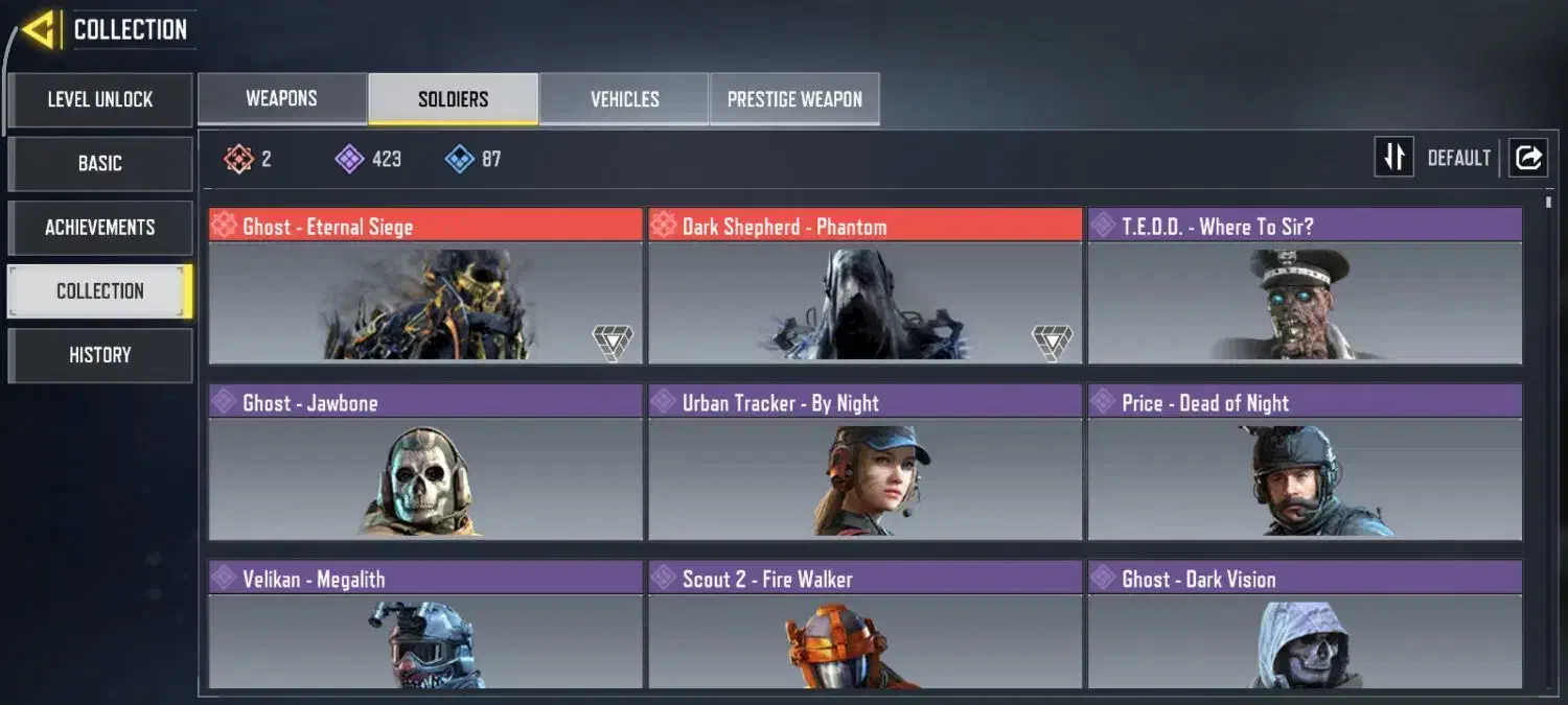 اکانت کالاف موبایل|کنسول، بازی ویدئویی و آنلاین|قم, شهرک قدس|دیوار