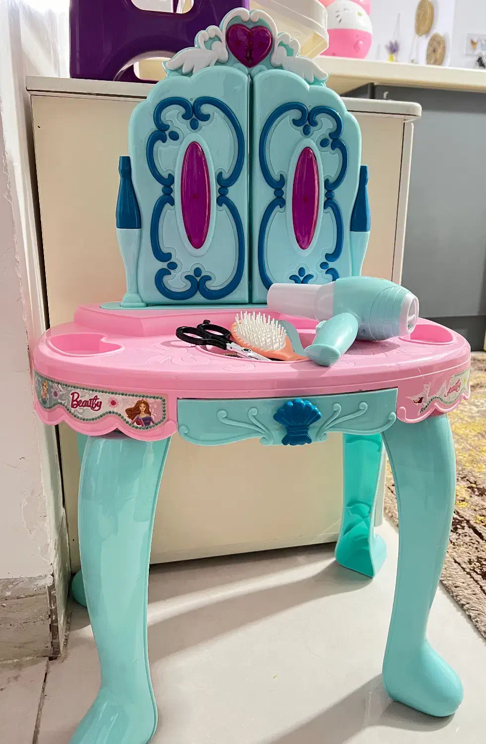 میز آرایش و سوپری|اسباب و اثاث بچه|شیراز, بریجستون|دیوار