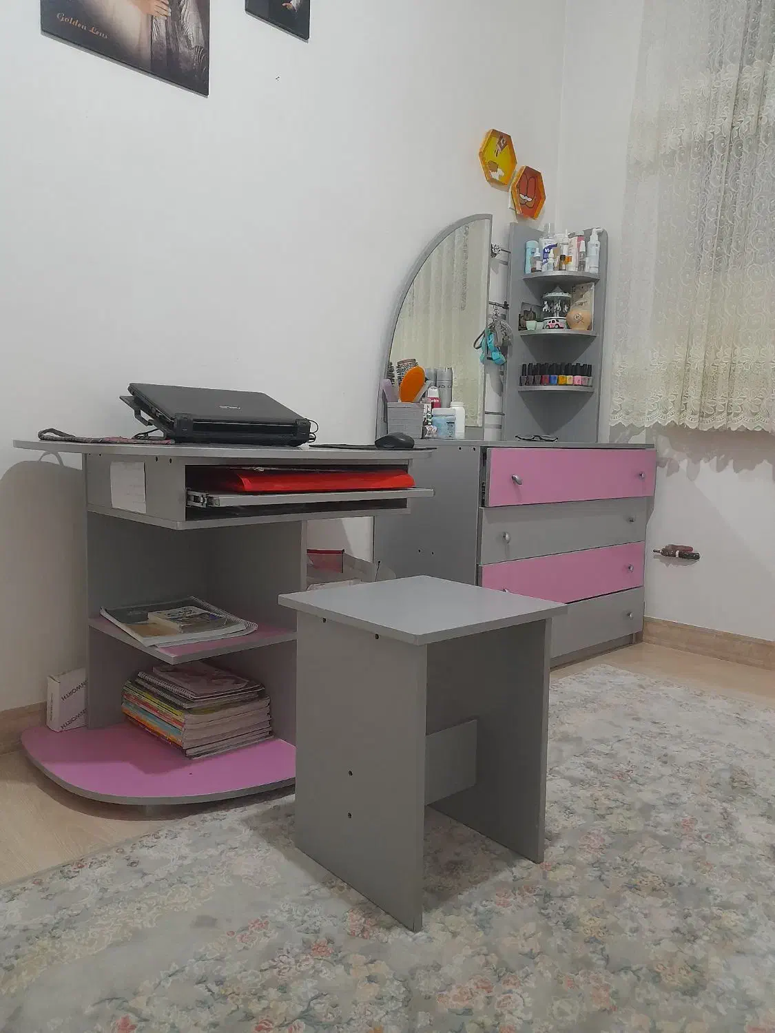 سرویس خواب نوجوان|تخت و سرویس خواب|هشتگرد, هشتگرد قدیم|دیوار