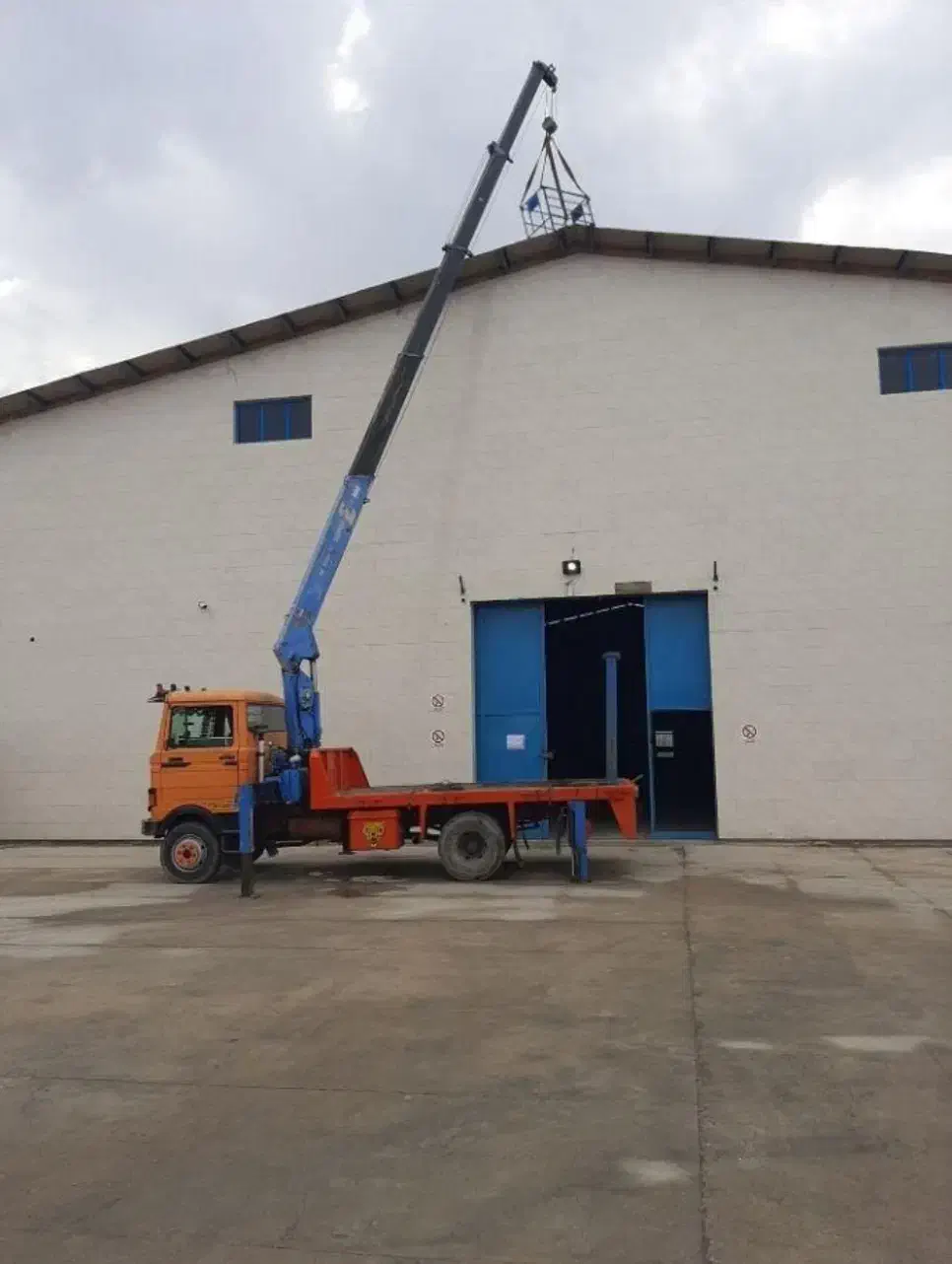 جرثقیل خاور3تن دکل بلند ( شبانه روزی )|خدمات حمل و نقل|تبریز, |دیوار