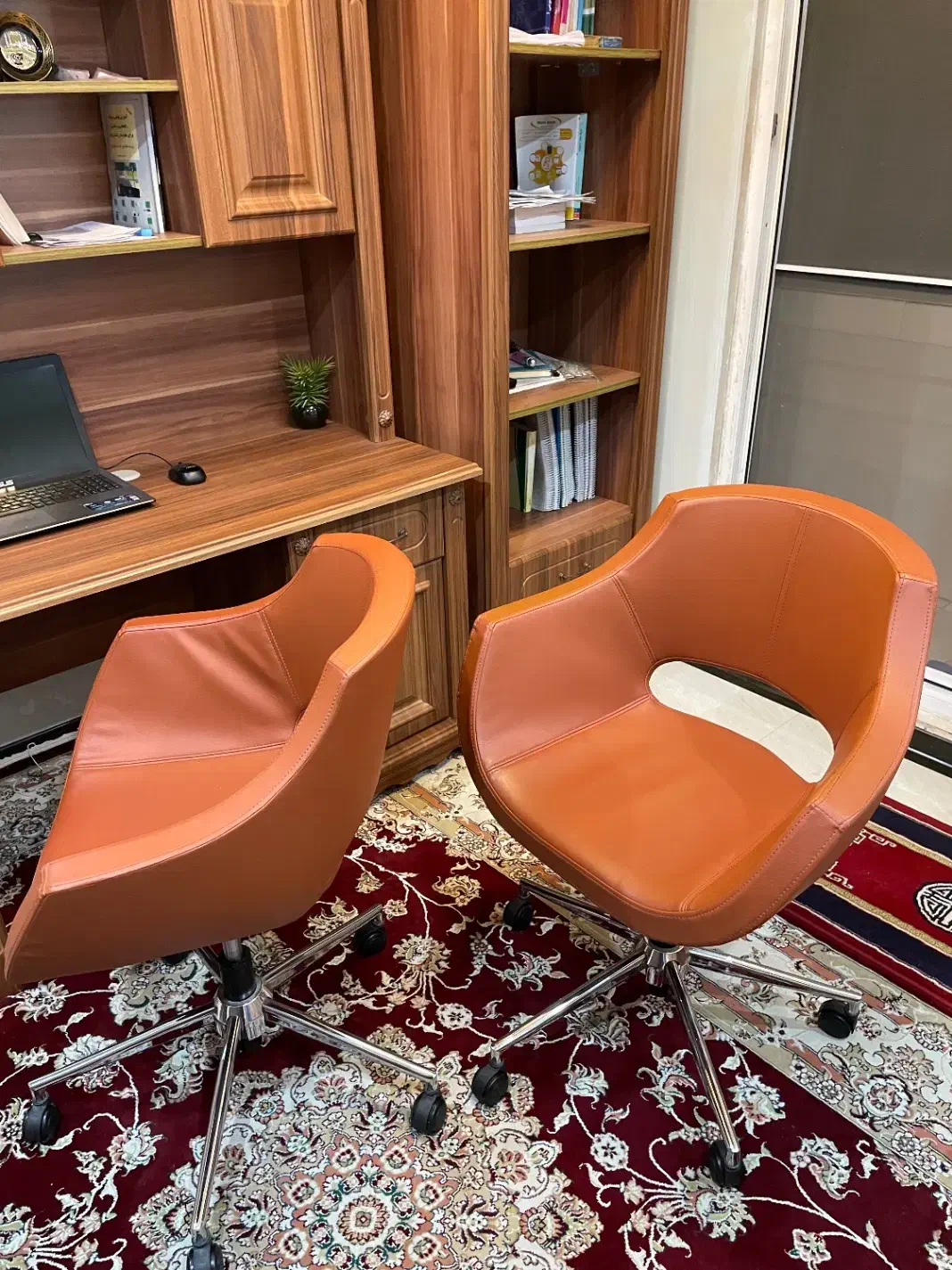 دو عدد صندلی چرخ دار برند انرژی|صندلی و نیمکت|بابل, |دیوار