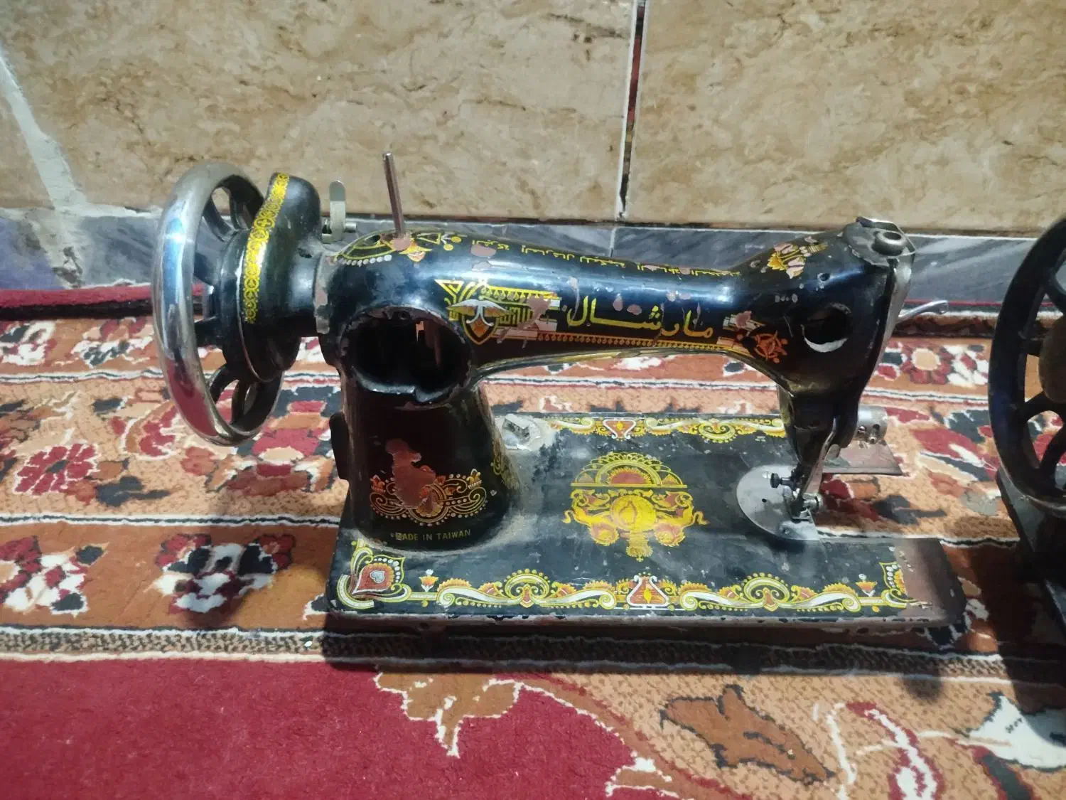 دو عدد چرخ خیاطی قدیمی|چرخ خیاطی و ریسندگی|رامهرمز, |دیوار