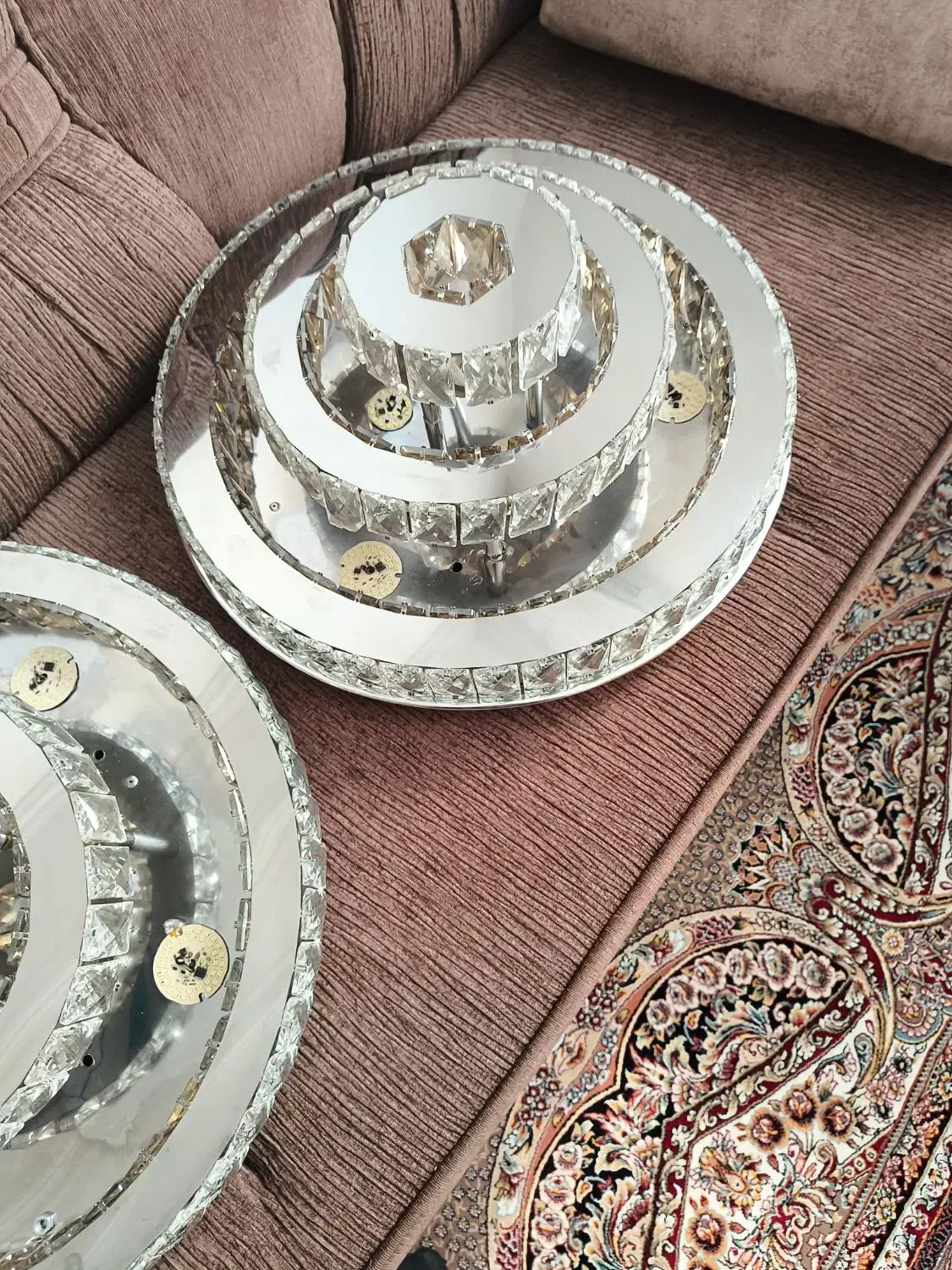 لوستر|لوستر و چراغ آویز|مهاباد (آذربایجان غربی), |دیوار