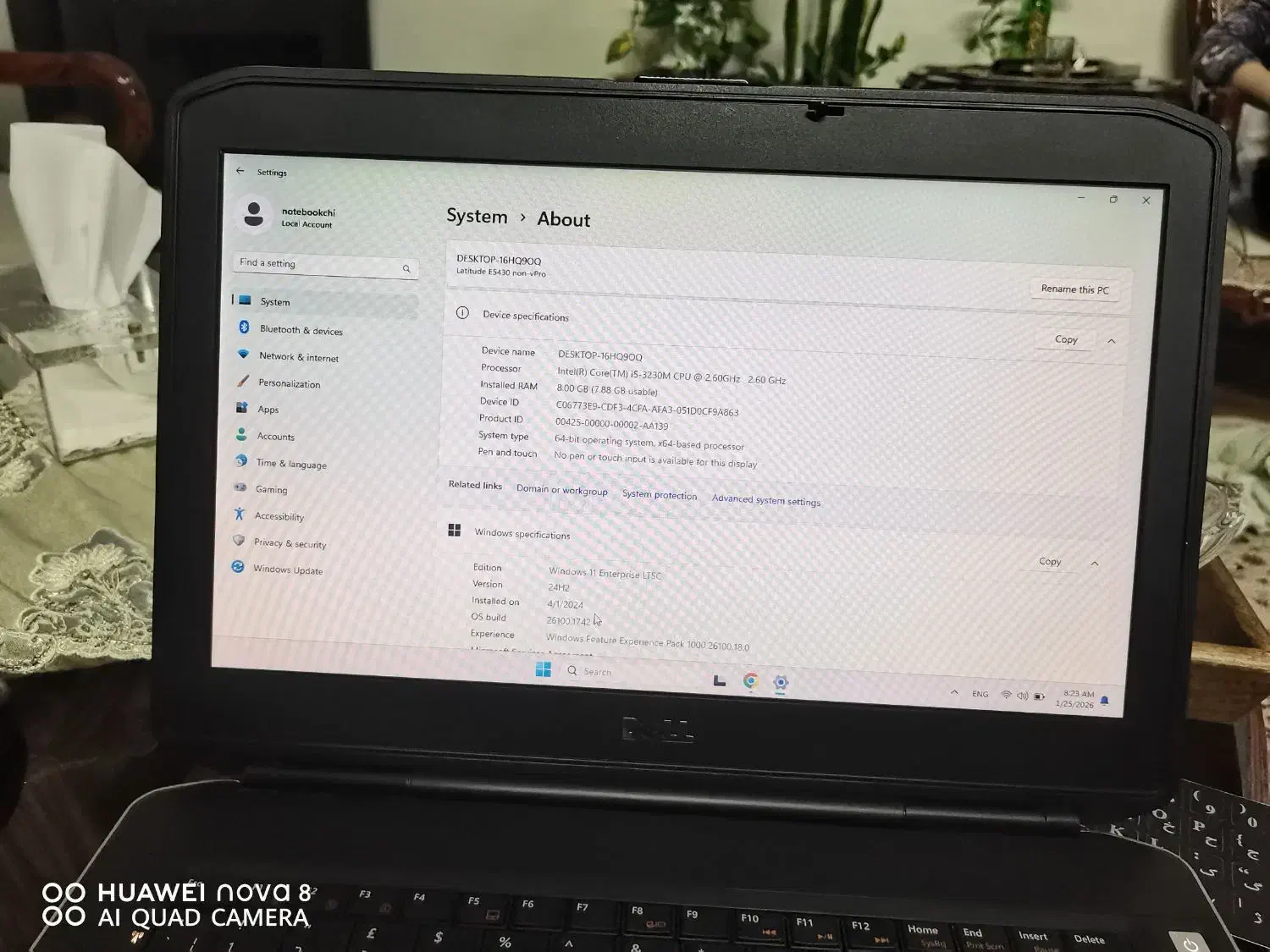 لپ تاپ DELL|رایانه همراه|تهران, والفجر (افسریه)|دیوار