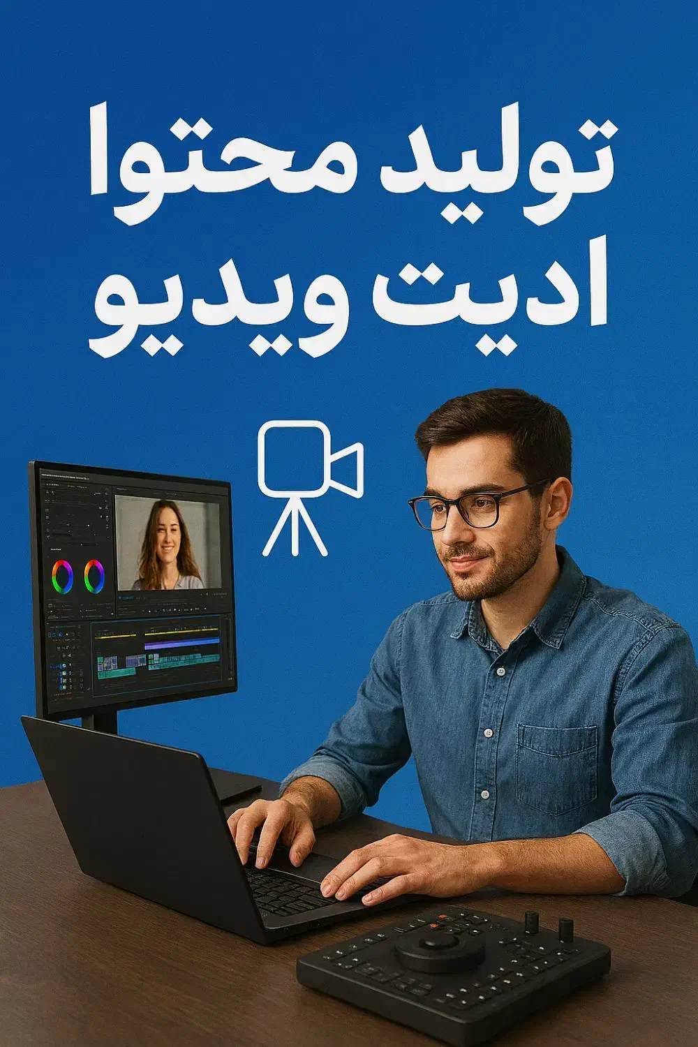 تولید محتوا / ادیت / طراحی|خدمات رایانه‌ای و موبایل|شیراز, شریف‌آباد|دیوار