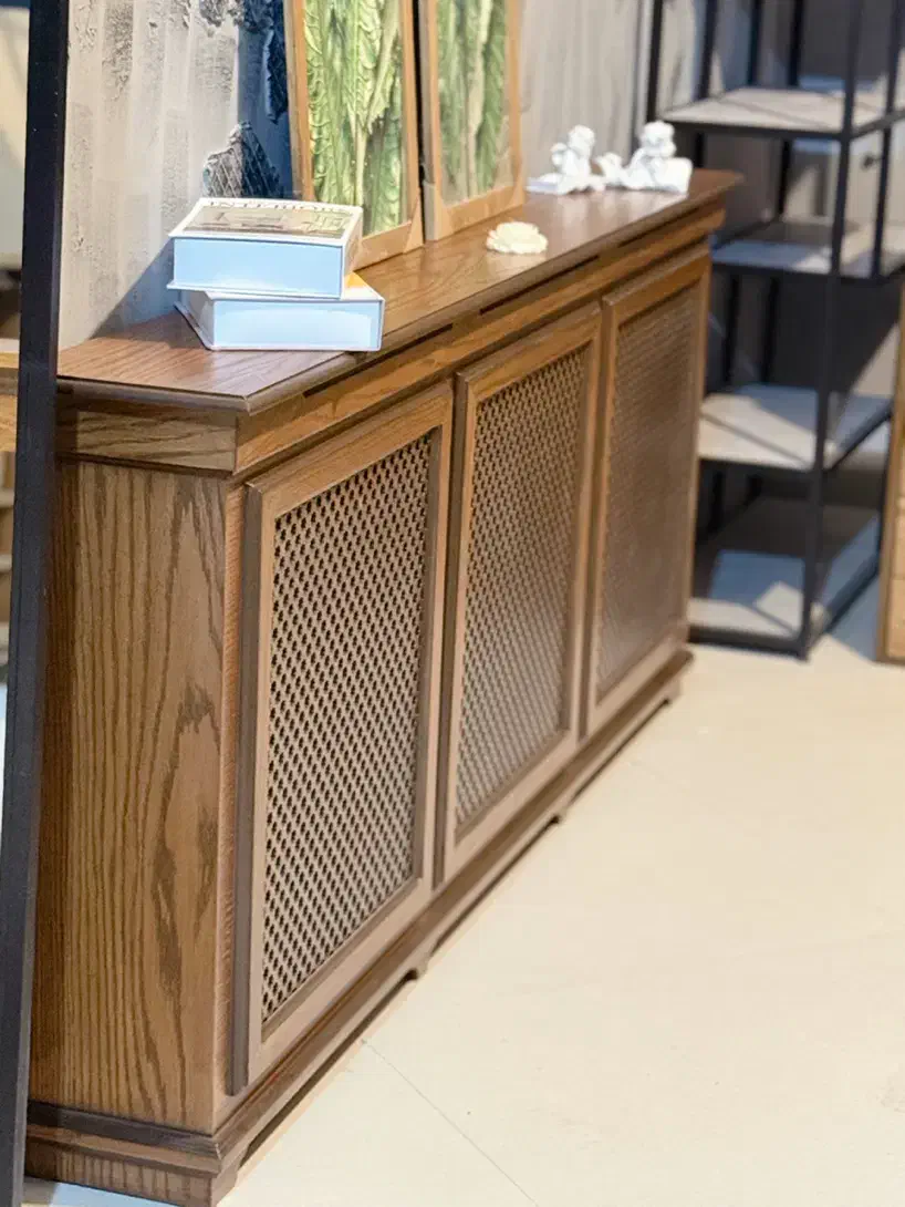 کنسول و کاور شوفاژ چوبی کد ۴|بوفه، ویترین، کنسول|مشهد, جانباز|دیوار