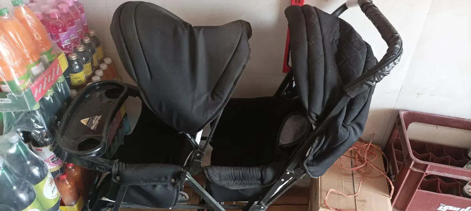 کالسکه دوقلو|کالسکه و لوازم جانبی|قروه, |دیوار