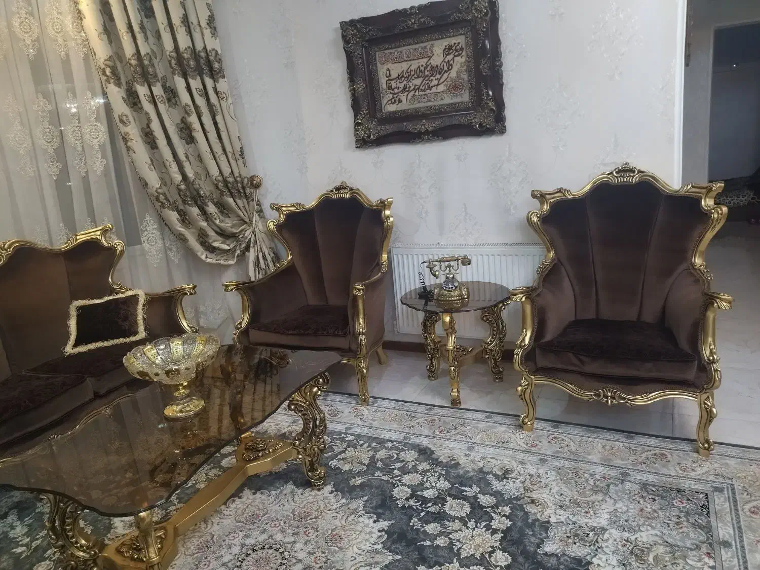 مبل استیل در حد نو|مبلمان خانگی و میز عسلی|فردیس, قریشی|دیوار