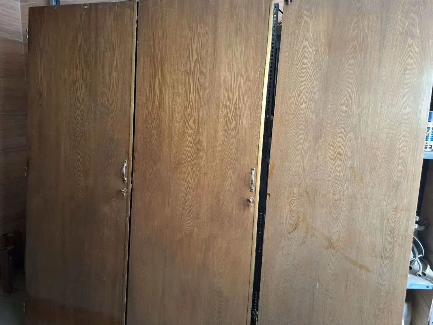 سه لنگه در کمد دیواری|جاکفشی، کمد، دراور|یزد, |دیوار