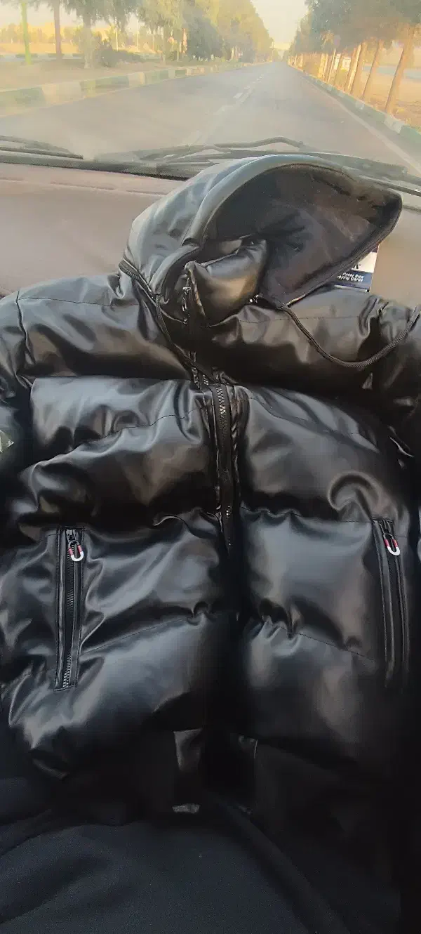 کاپشن تمام چرمی|لباس|اهر, |دیوار