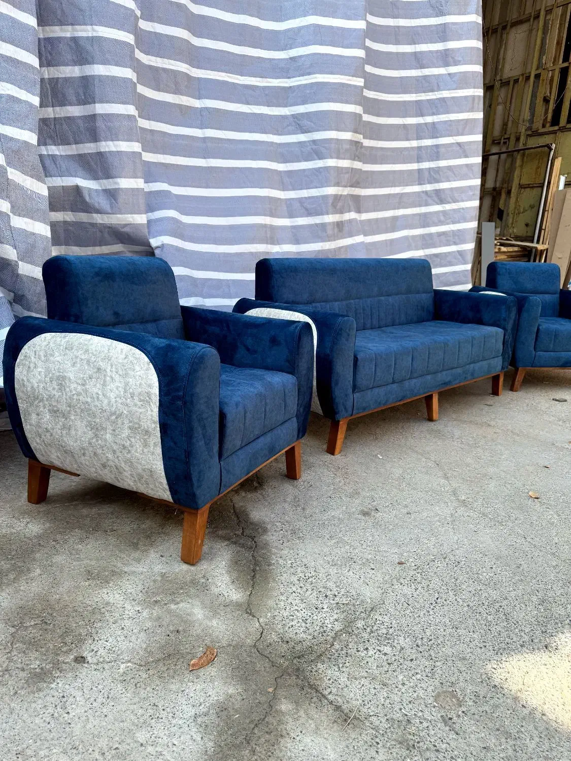 مبل ۷ نفره سیلور آپارتمانی|مبلمان خانگی و میز عسلی|کرمانشاه, |دیوار