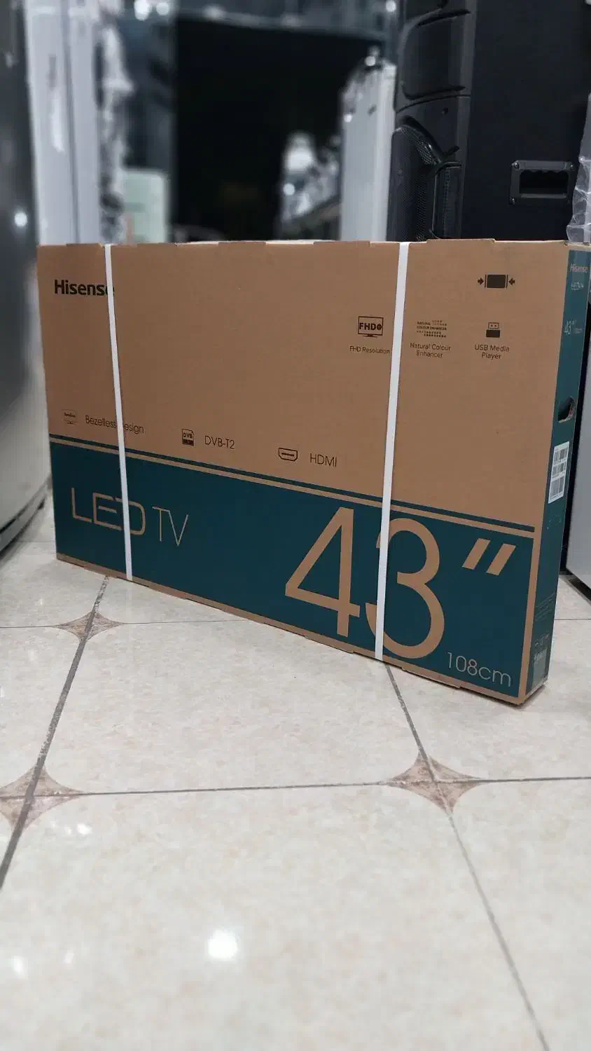 تلویزیون 43 اینچ هایسنس|تلویزیون و پروژکتور|لنگرود, |دیوار