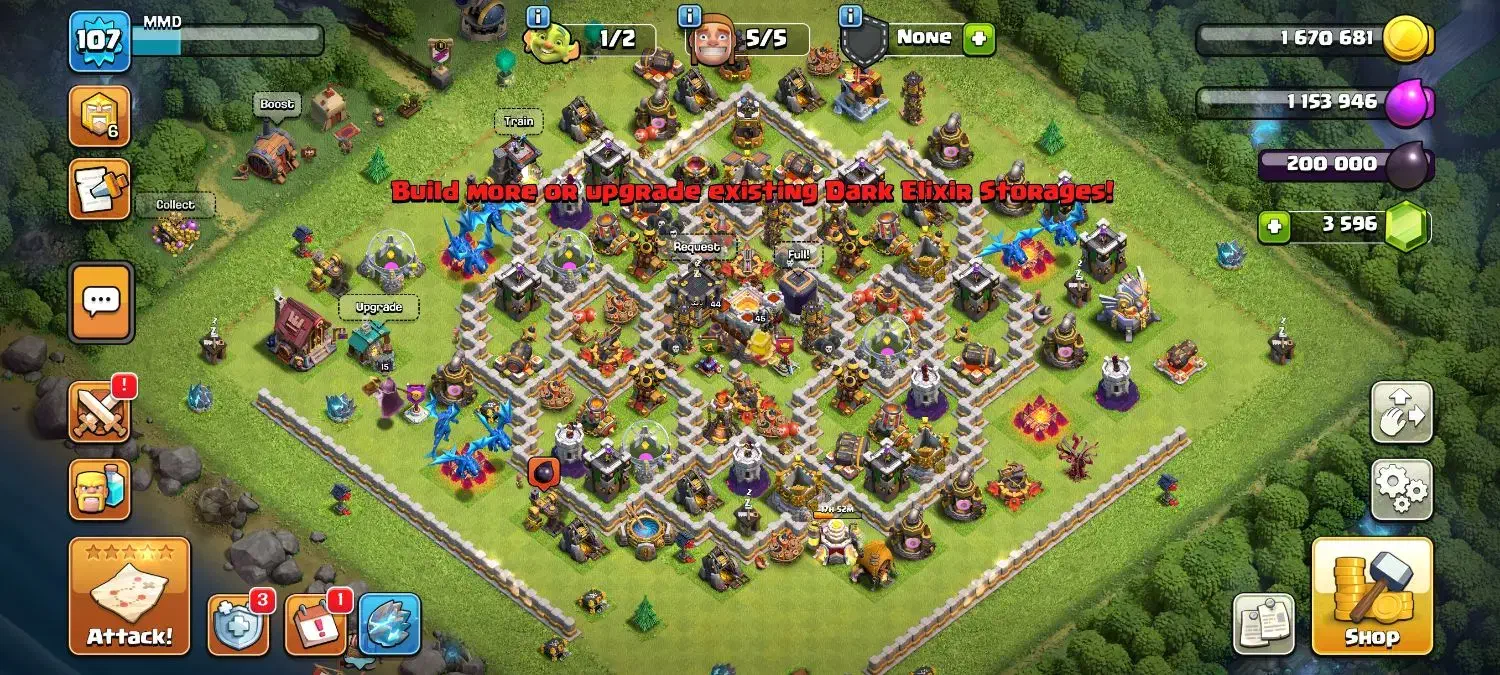 اکانت کلش|کنسول، بازی ویدئویی و آنلاین|خرمآباد, |دیوار