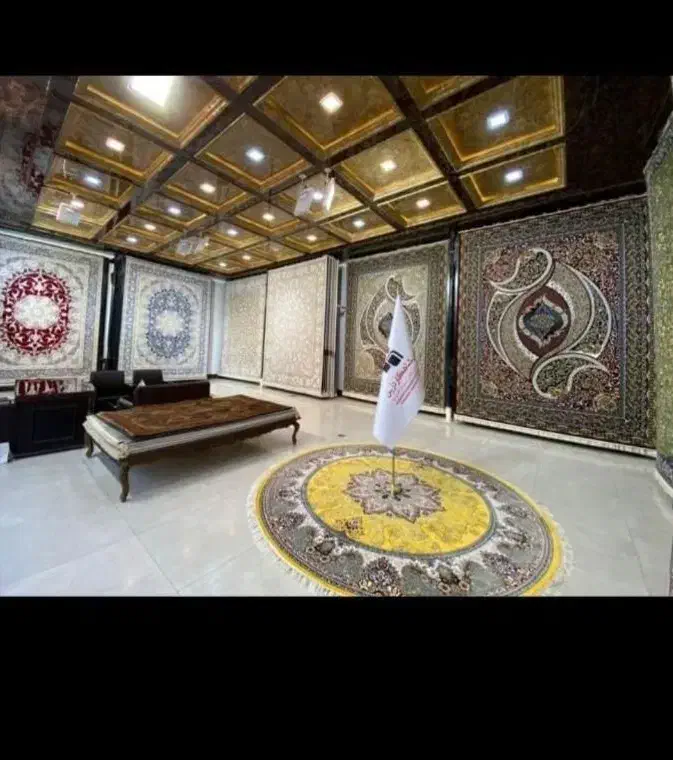 فرش کاشان خرید مستقیم ۱۵۰۰شانه اصلی|فرش|صدرا-فارس, فاز ۲|دیوار