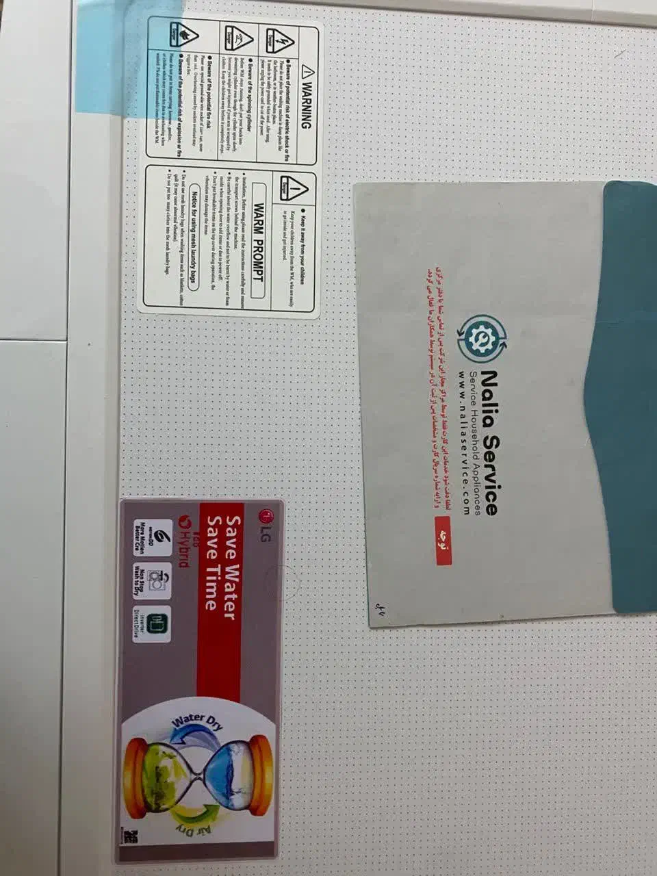 ماشین لباسشویی LG نو نو،  9 کیلویی|ماشین لباسشویی و خشک‌کن لباس|بابل, |دیوار