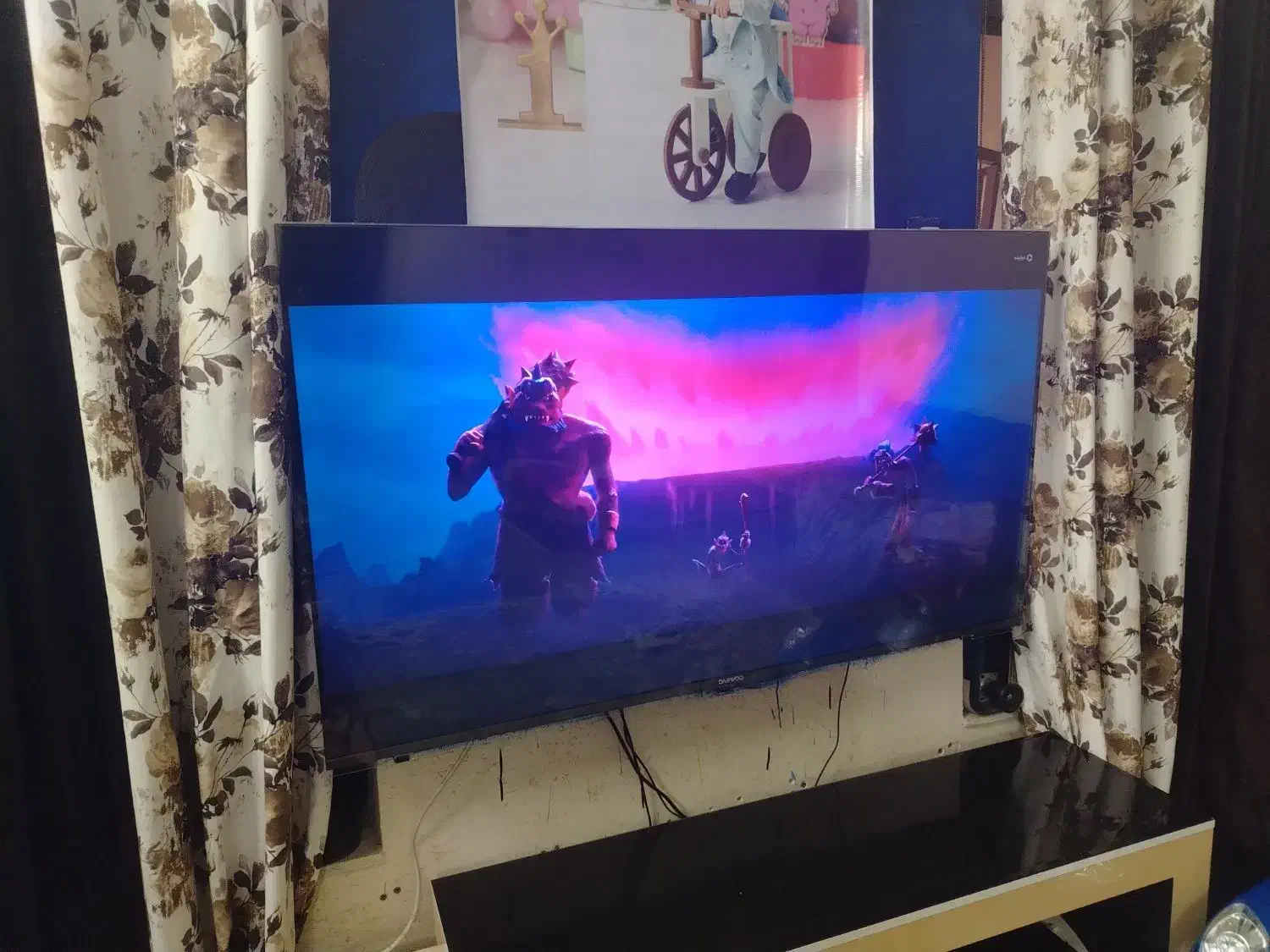 تلویزیون 65 اینچ|تلویزیون و پروژکتور|بوشهر, |دیوار