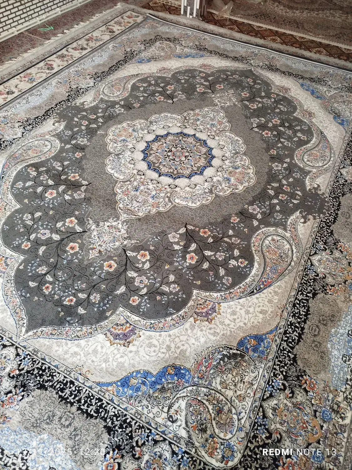 ۴تخته فرش ۱۲متری  ۷۰۰شانه با تراکم ۲۵۵۰|فرش|خرم‌آباد, |دیوار