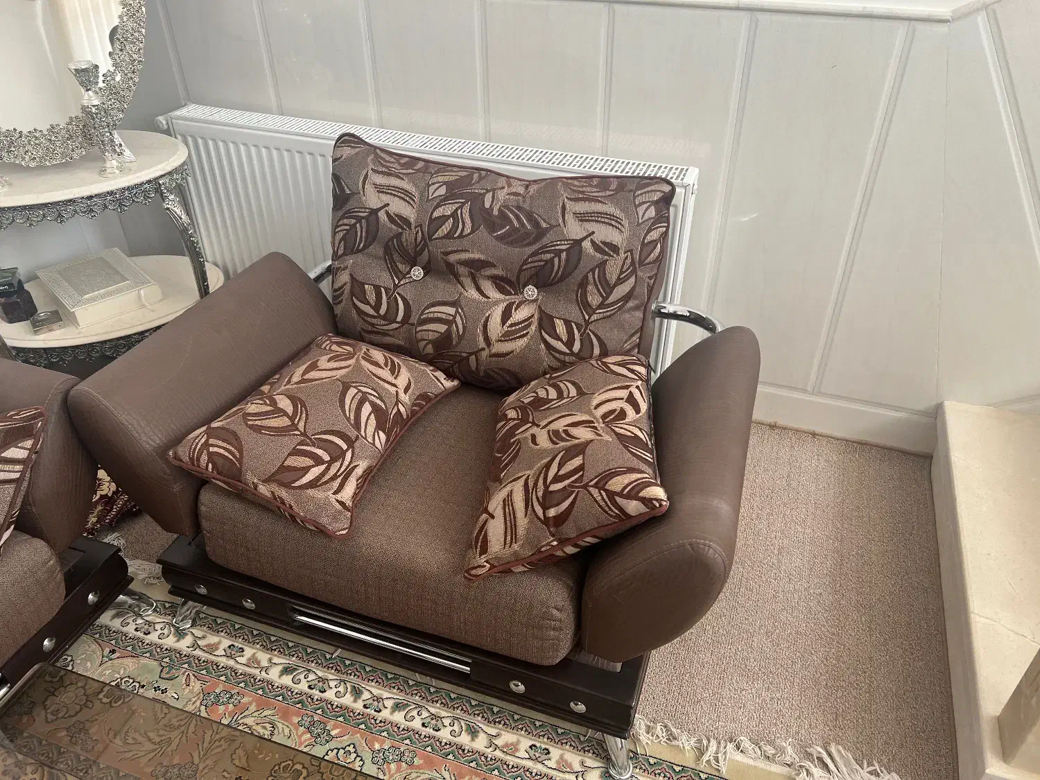 مبل ۷ نفره راحتی|مبلمان خانگی و میز عسلی|اردکان, |دیوار