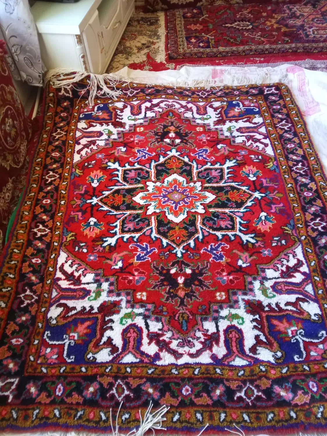 فرش هریس قالیچه|فرش|خواجه, |دیوار