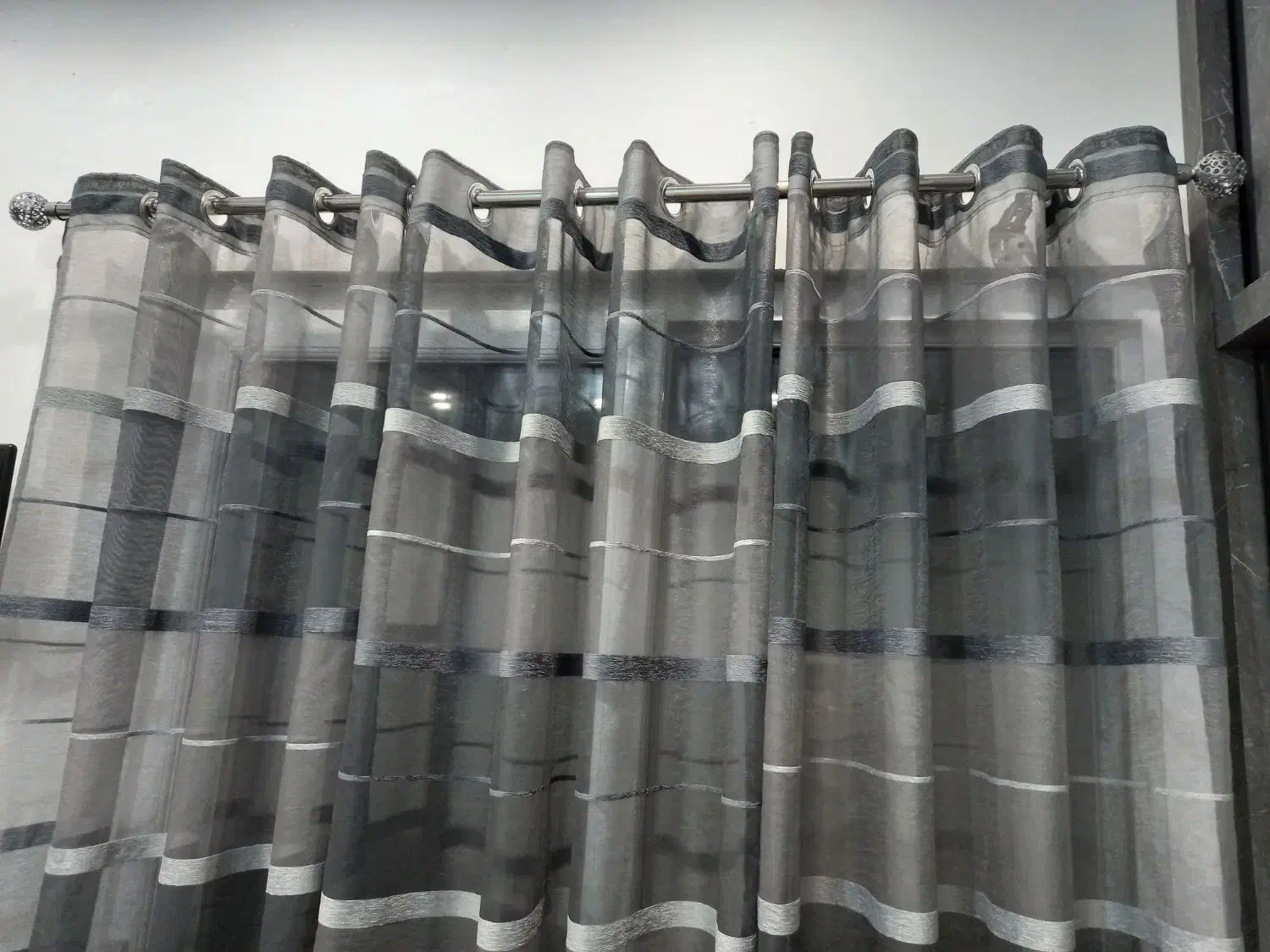 سه عدد پرده نو|پرده، رانر، رومیزی|آمل, |دیوار