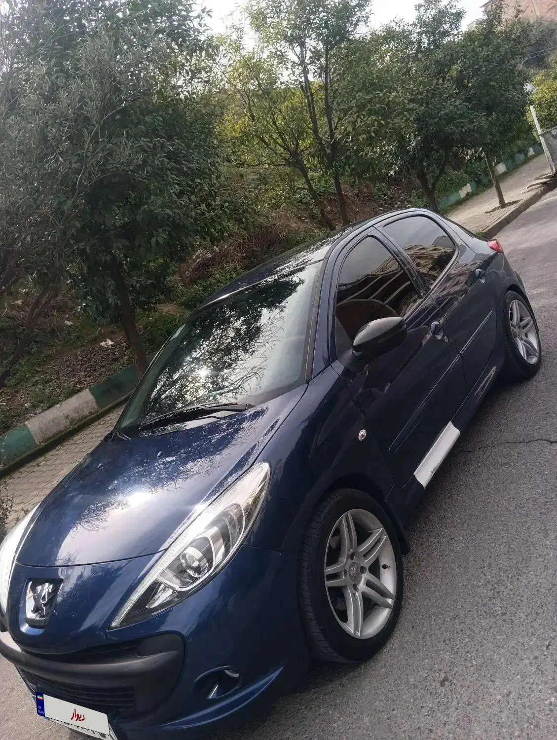 207 مدل 90 بیرنگ|خودرو سواری و وانت|گرگان, |دیوار