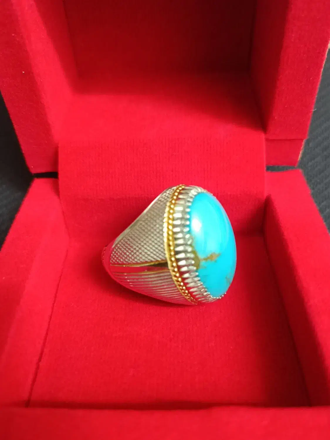 انگشتر فیروزه اصل نیشابور|جواهرات|شیراز, عادل آباد|دیوار