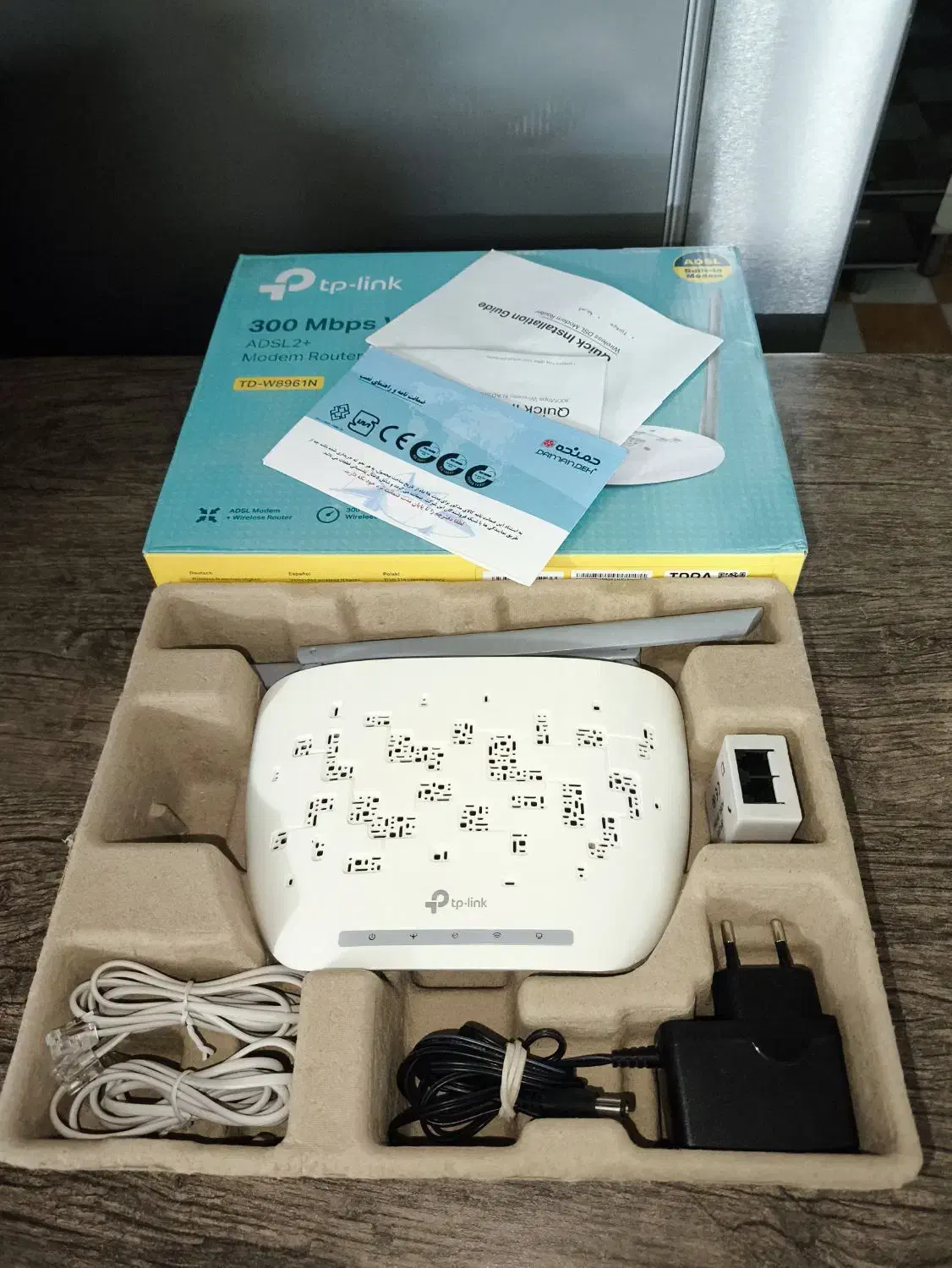 مودم نو سالم تضمینی|مودم و تجهیزات شبکه|زنجان, |دیوار