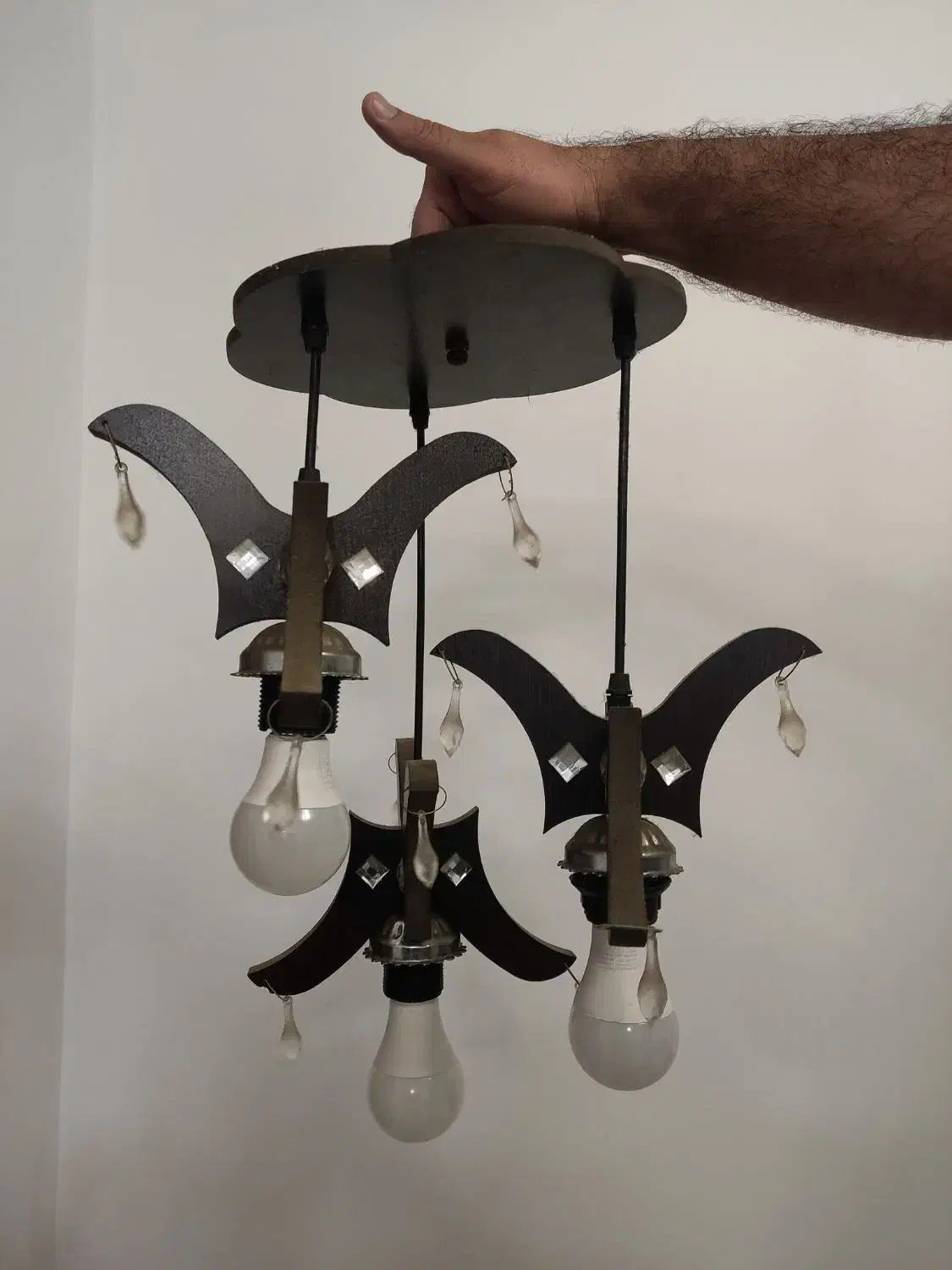 لوستر|لوستر و چراغ آویز|لاهیجان, طالقانی|دیوار