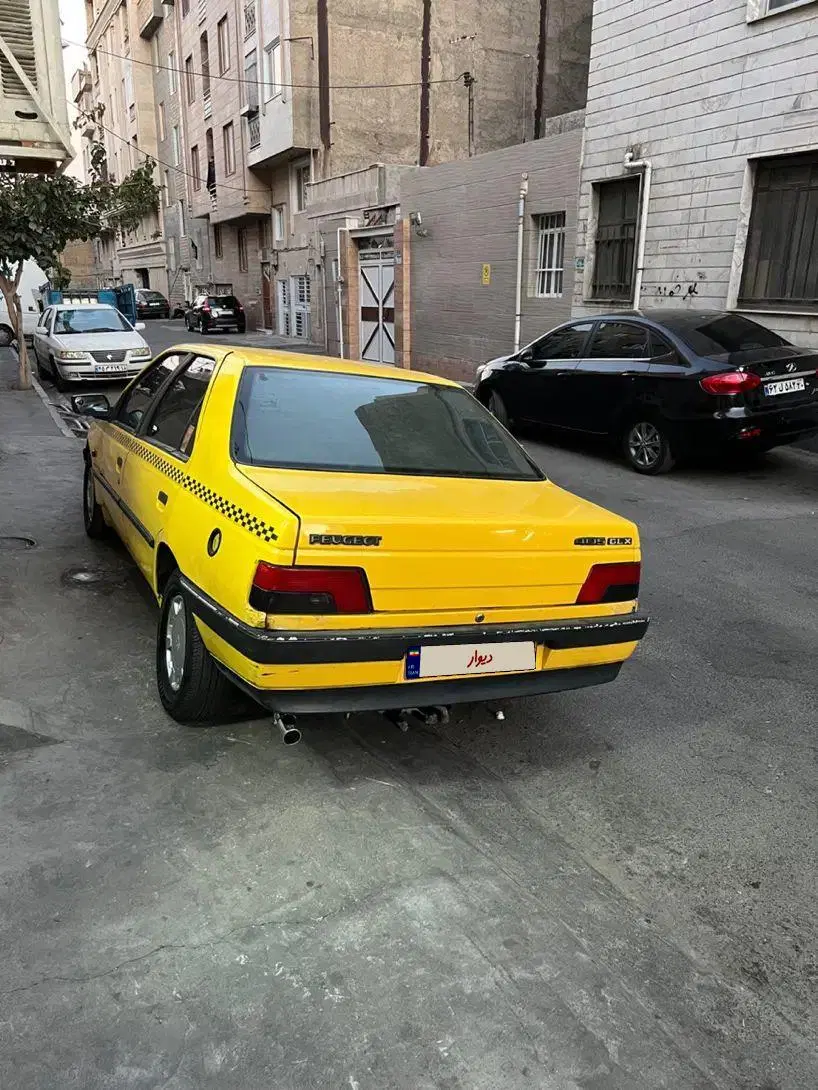 پژو۴۰۵تاکسی مدل95|خودرو سواری و وانت|تهران, خلیج فارس|دیوار
