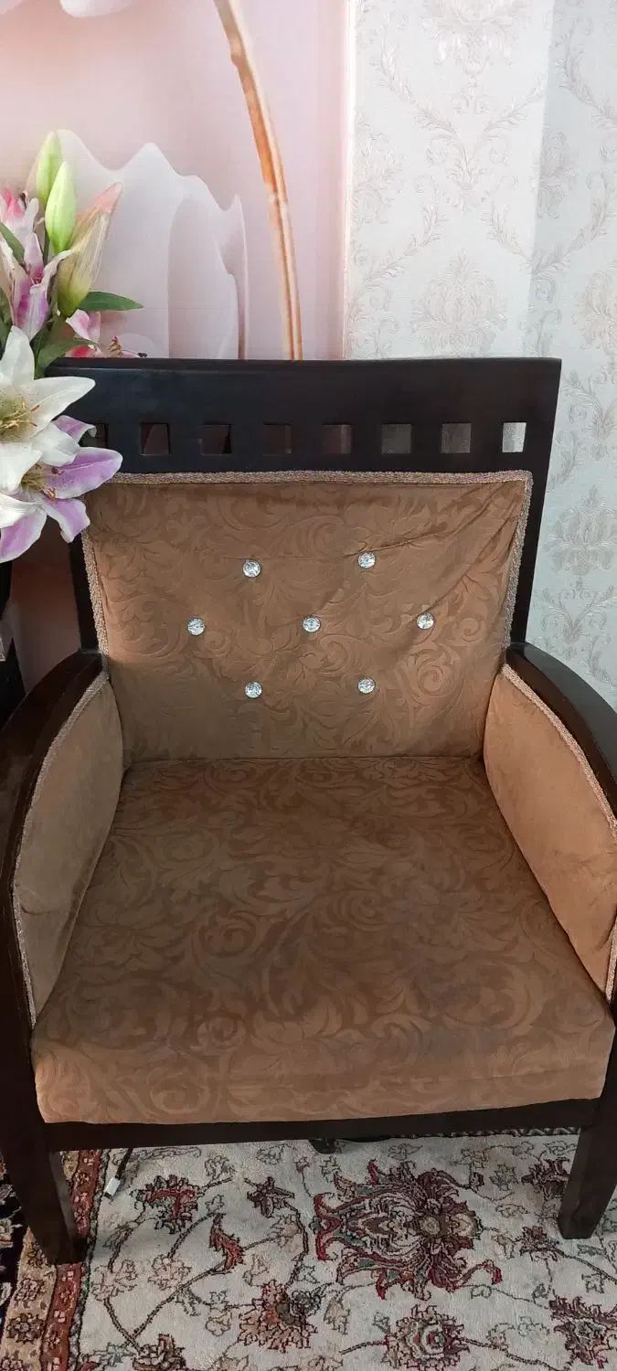 مبل هفت نفره چوب راش|مبلمان خانگی و میز عسلی|تهران, جیحون|دیوار