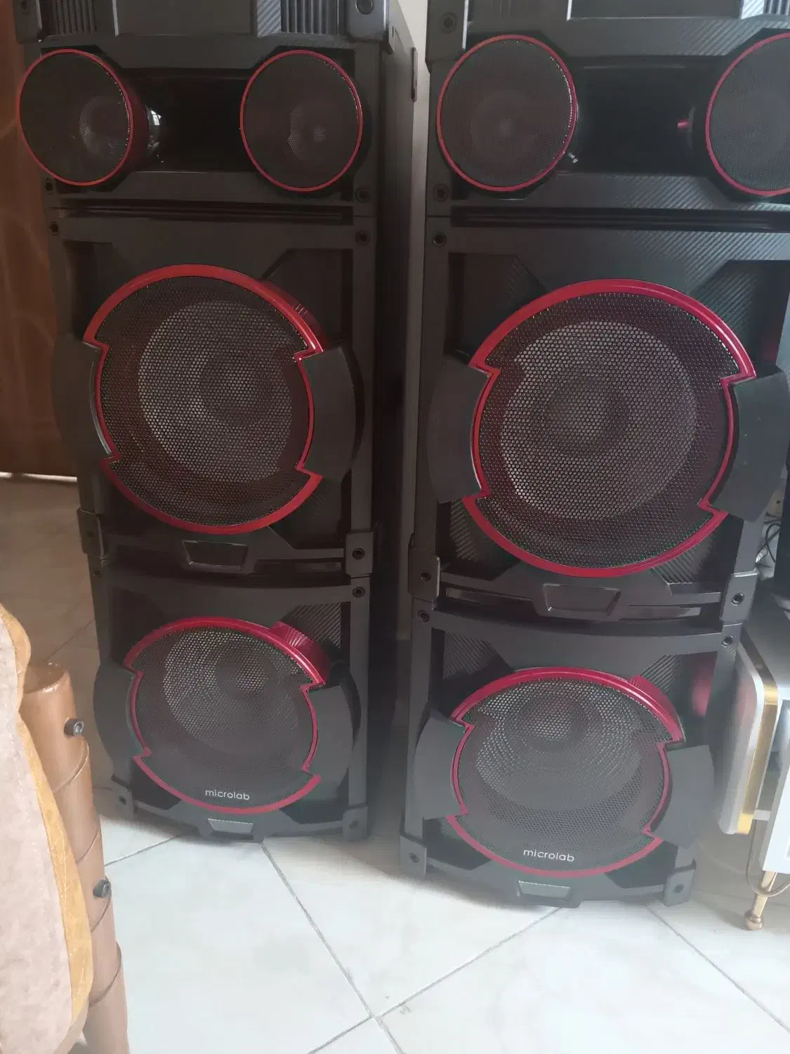 اسپیکر میکرولب 1202|سیستم صوتی خانگی|اصفهان, باغ فردوس|دیوار