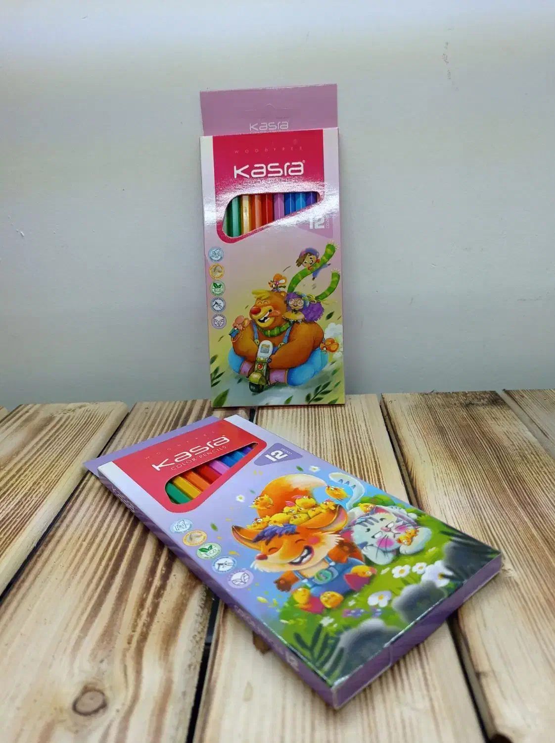 مداد رنگی ۱۲ رنگ مارک کسری|لوازم التحریر|مشهد, عیدگاه|دیوار