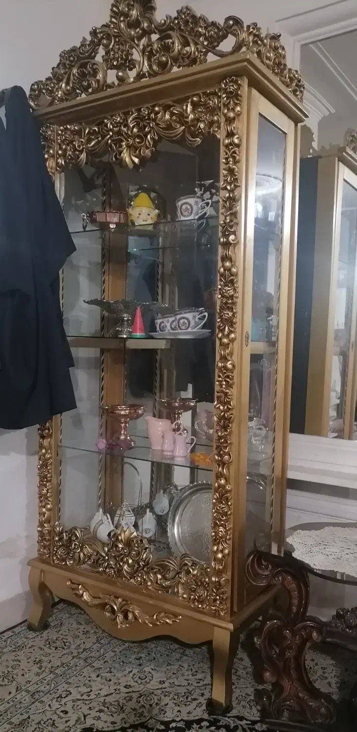 کمد شیشه ای|بوفه، ویترین، کنسول|کرج, شهرک بهداری|دیوار