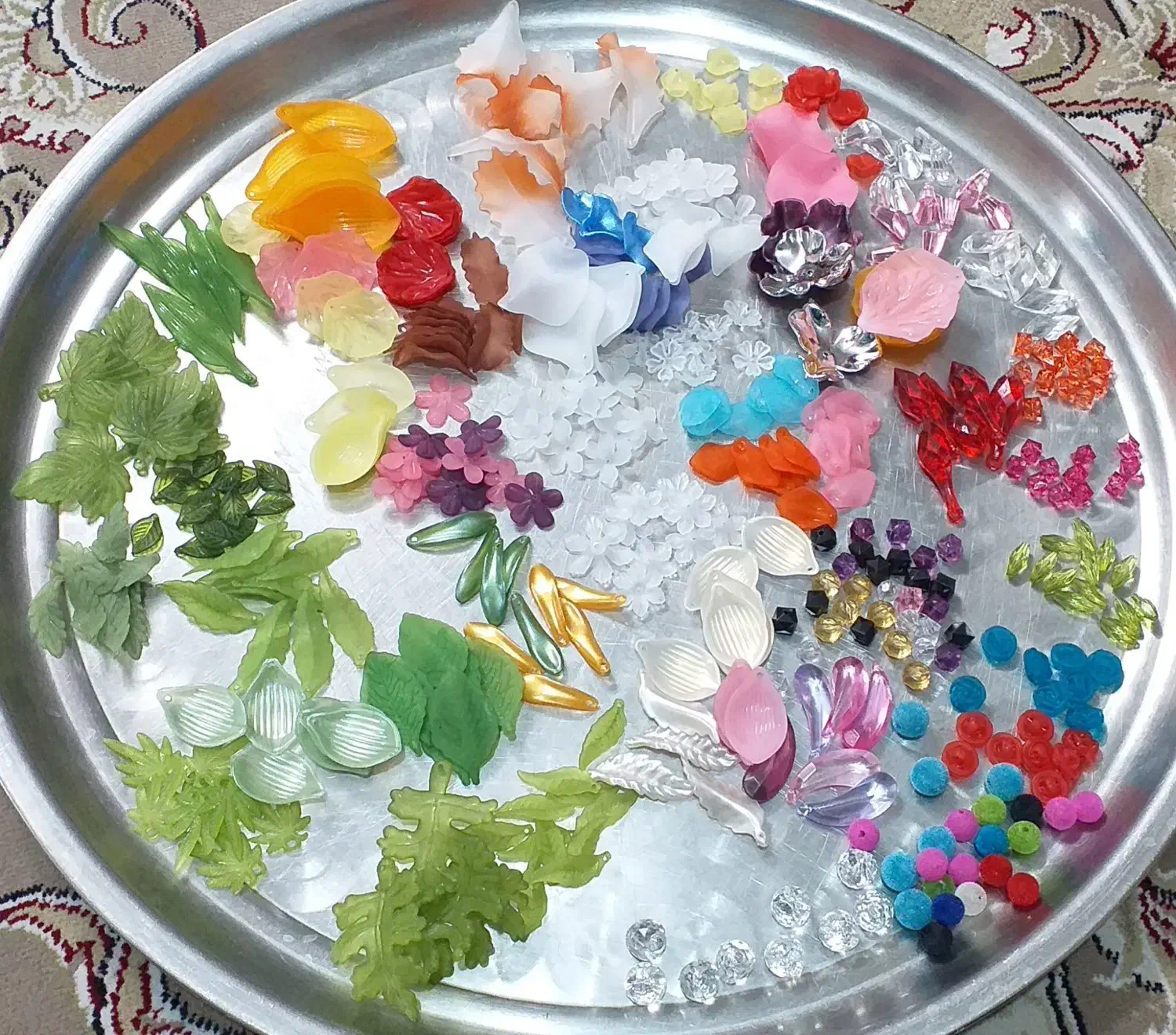 وسایل ساخت گل کریستال|گل مصنوعی|تهران, مشیریه|دیوار