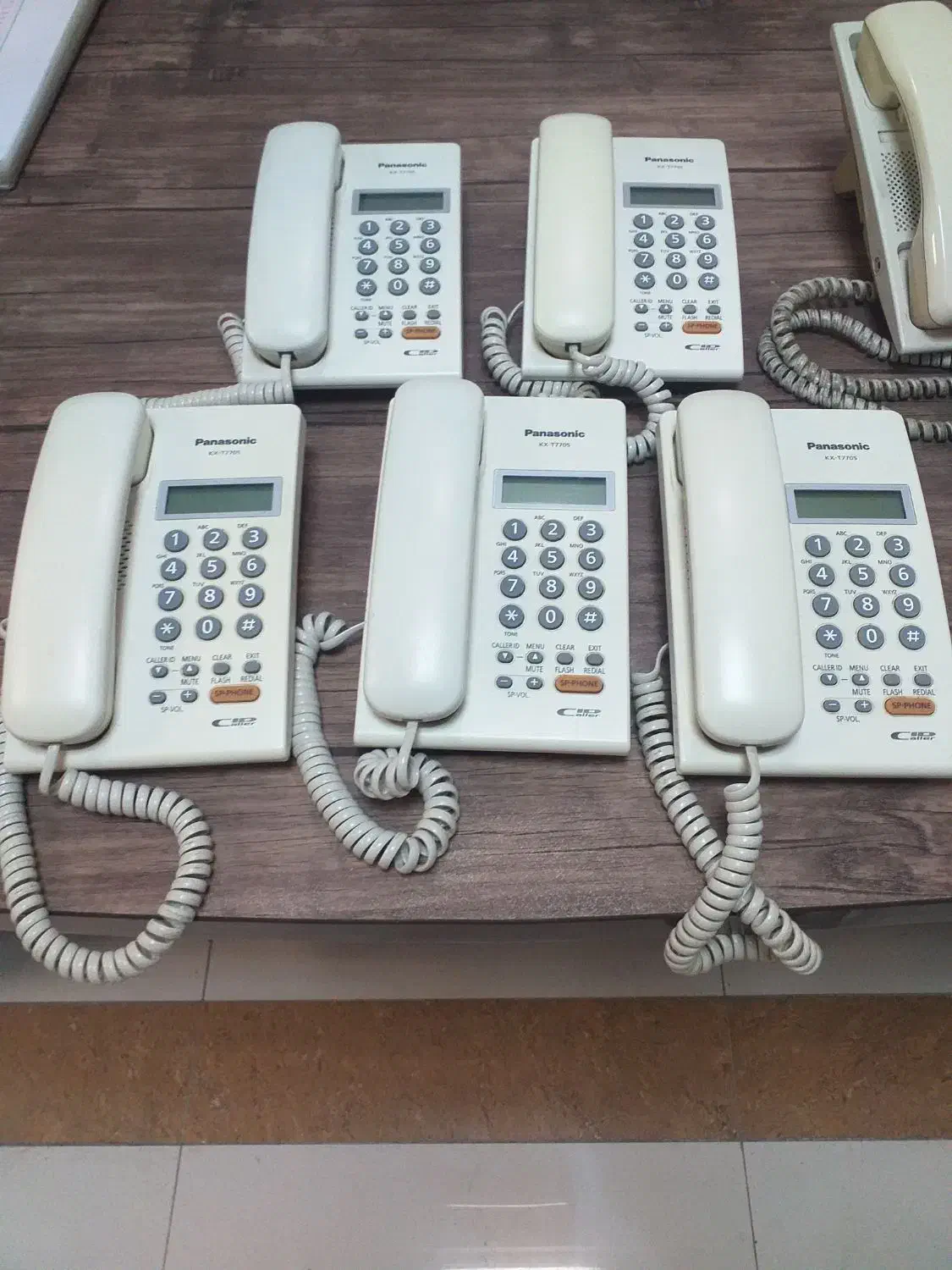 تلفن پاناسونیک رومیزی وتلفن سانترال|تلفن رومیزی|کیش, |دیوار