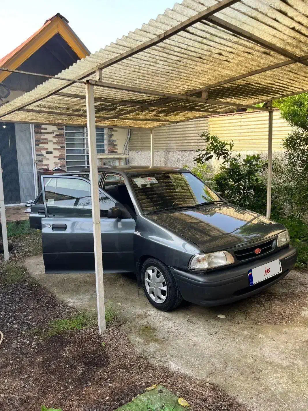 پراید مدل ۸۱ ذغالی متالیک|خودرو سواری و وانت|فردیس, داوری|دیوار