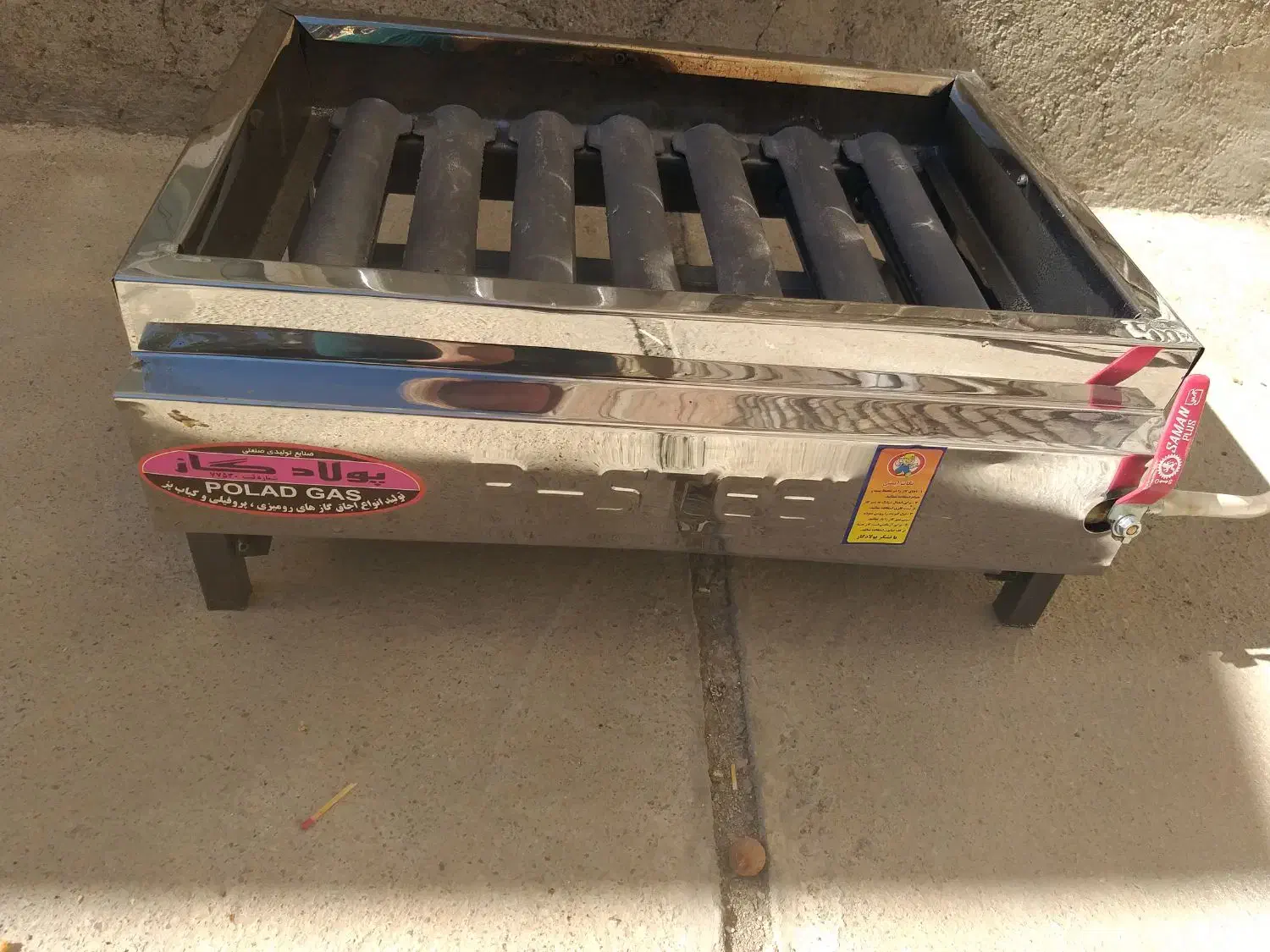کباب پز گازی چدنی مارک فولاد گاز|اجاق گاز و لوازم برقی پختوپز|ارومیه, |دیوار