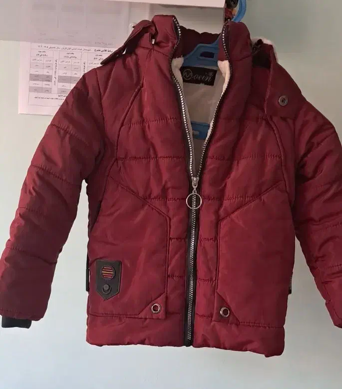 کاپشن بچه گونه سایز ۵|کفش و لباس بچه|کاشان, فاز ۲ ناجی آباد|دیوار