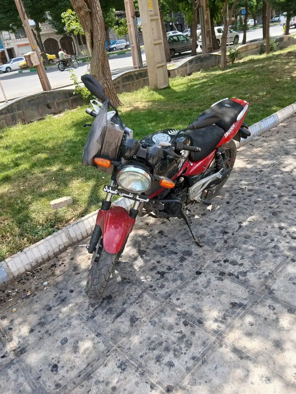 موتوتر پالس ۱۸۰ باجاج مزایده|موتورسیکلت|بروجرد, |دیوار