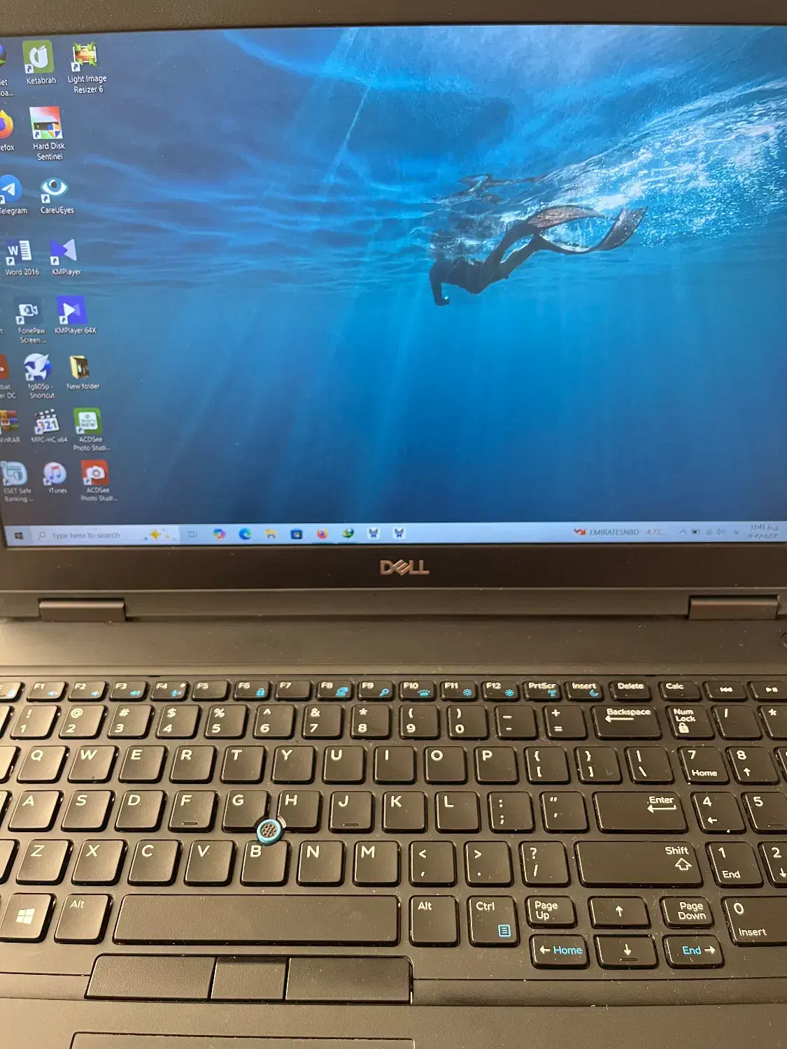 لپتاپ ۵۵۹۰ دل نسل ۸|رایانه همراه|اراک, |دیوار