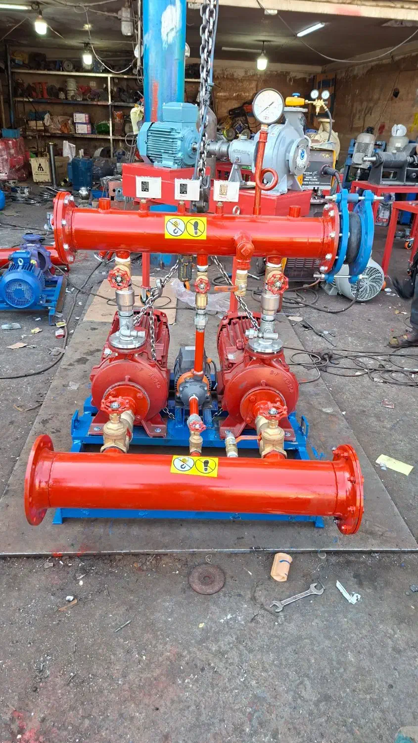 بوستر پمپ آتشنشانی بهار پمپ و پمپیران سه خط ضوابط|خدمات پیشه و مهارت|کیش, |دیوار