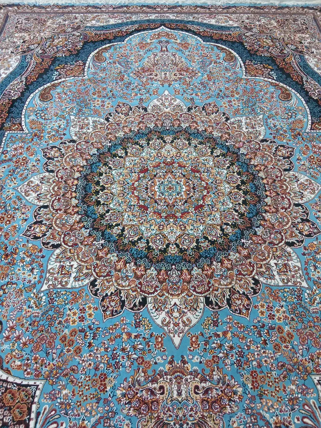 دوتا قالی ۱۲متری|فرش|فاضل آباد, |دیوار