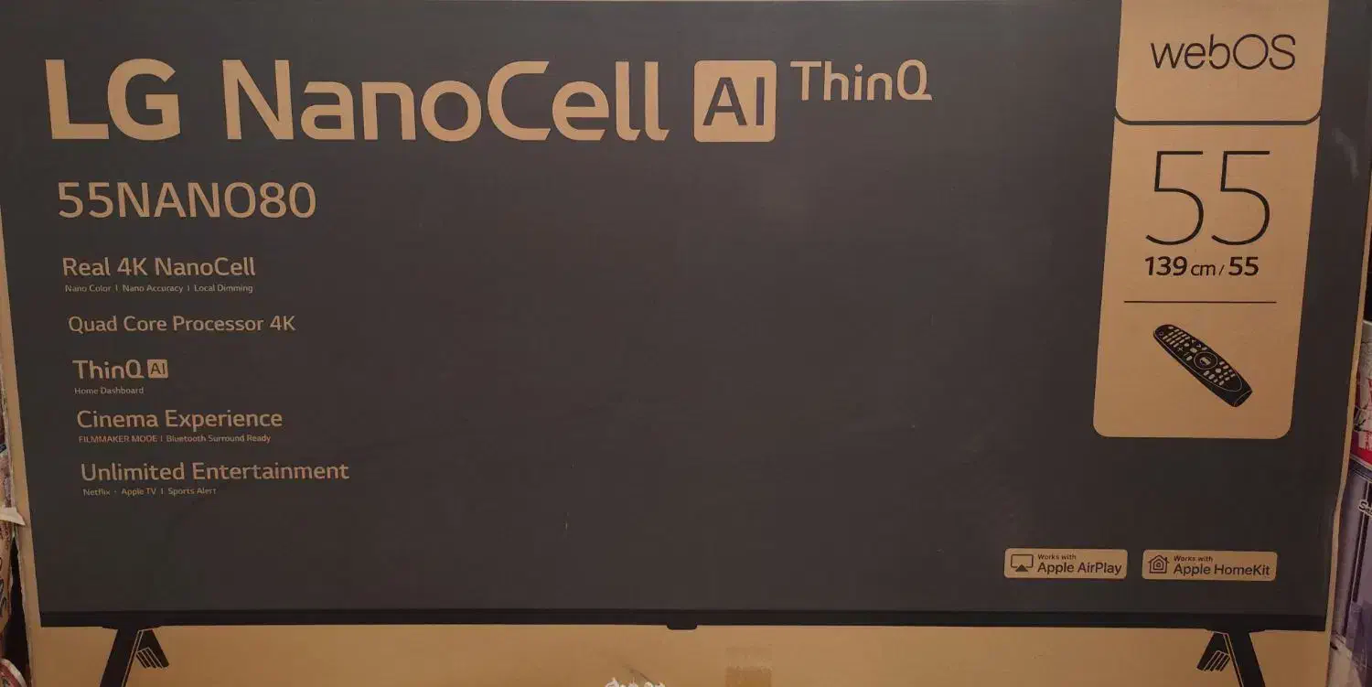 فروش تلویزیون ال جی نانوسل|تلویزیون و پروژکتور|مبارکه, |دیوار