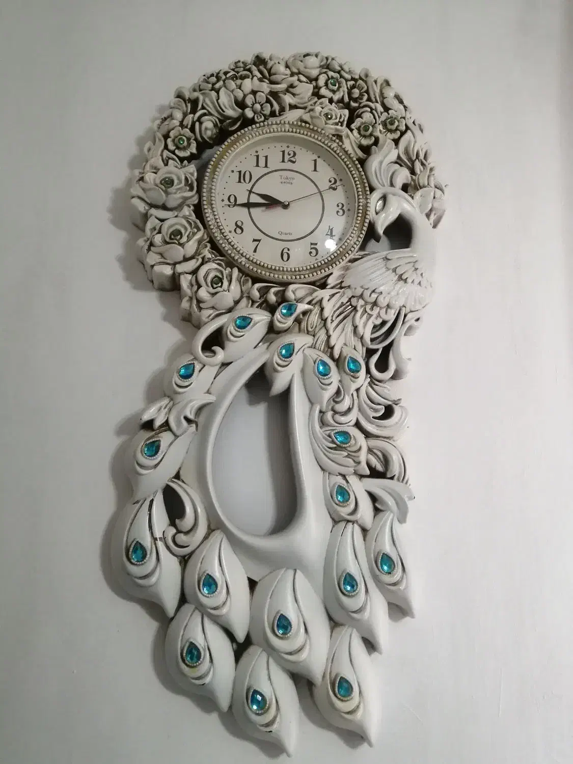 ساعت دیواری طاووس|ساعت دیواری و تزئینی|کرج, گلشهر|دیوار