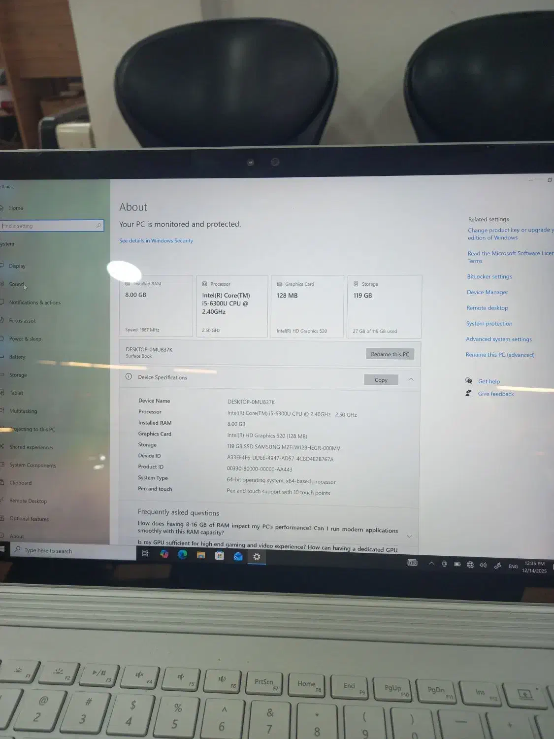 سرفیس بوک تبلت شو قوی|رایانه همراه|همدان, |دیوار