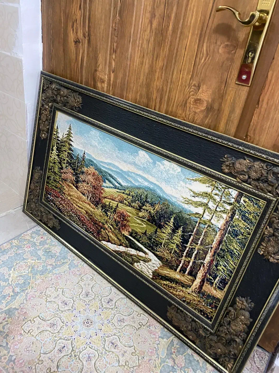 تابلوفرش|تابلو فرش|شفت, |دیوار