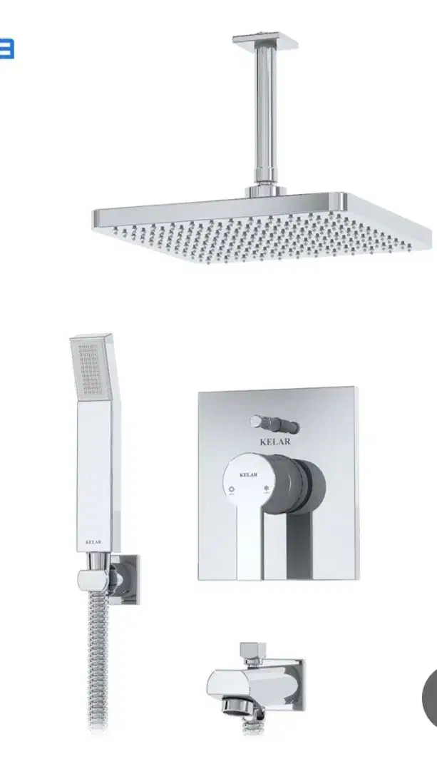 دوش تو کار|لوازم حمام|بومهن, |دیوار