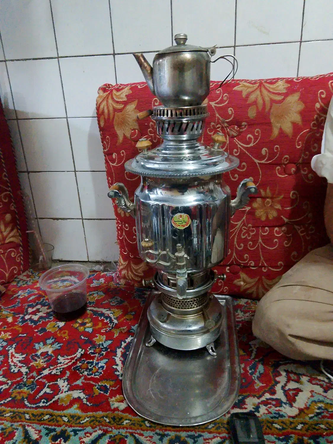 سماورنفتی عالی نسب درحدنوسالم|کلکسیون اشیاء عتیقه|قم, رضویه|دیوار