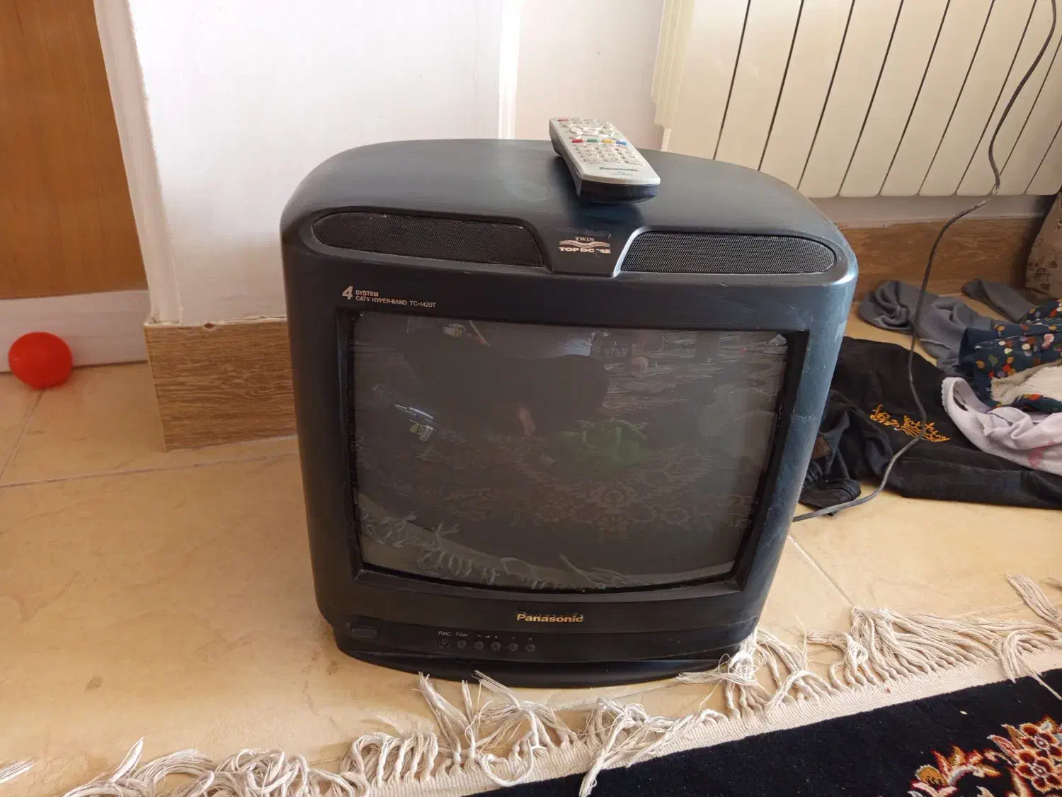 تلویزیون 14اینچ پاناسونیک|تلویزیون و پروژکتور|اصفهان, ارغوانیه|دیوار