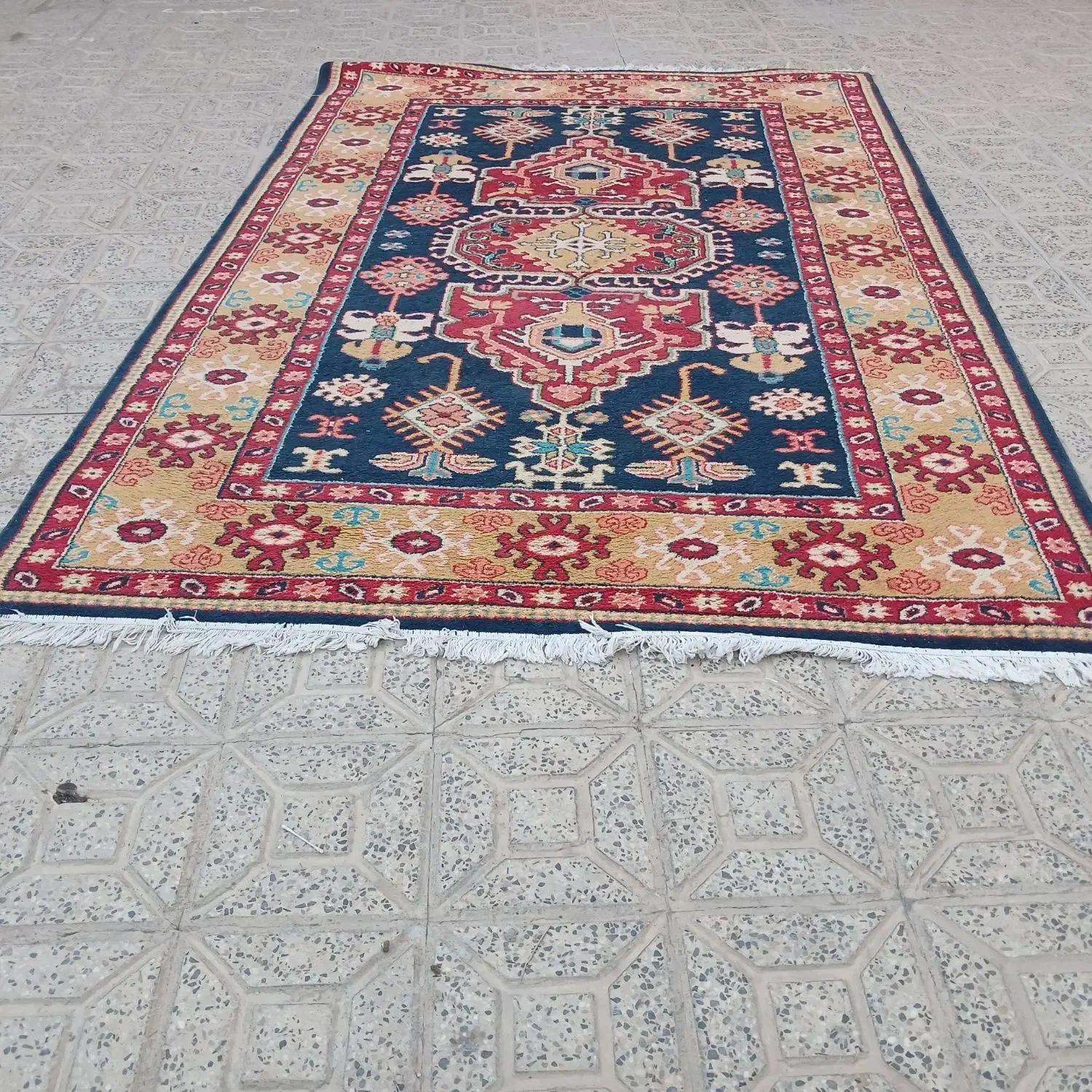 گلیم فرش|گلیم، جاجیم، گبه|ایلام, |دیوار